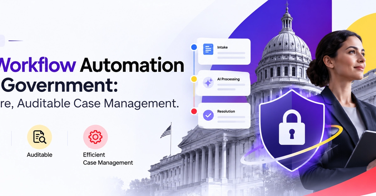 AI Workflow Automation for Government: Secure, Auditable Case Management