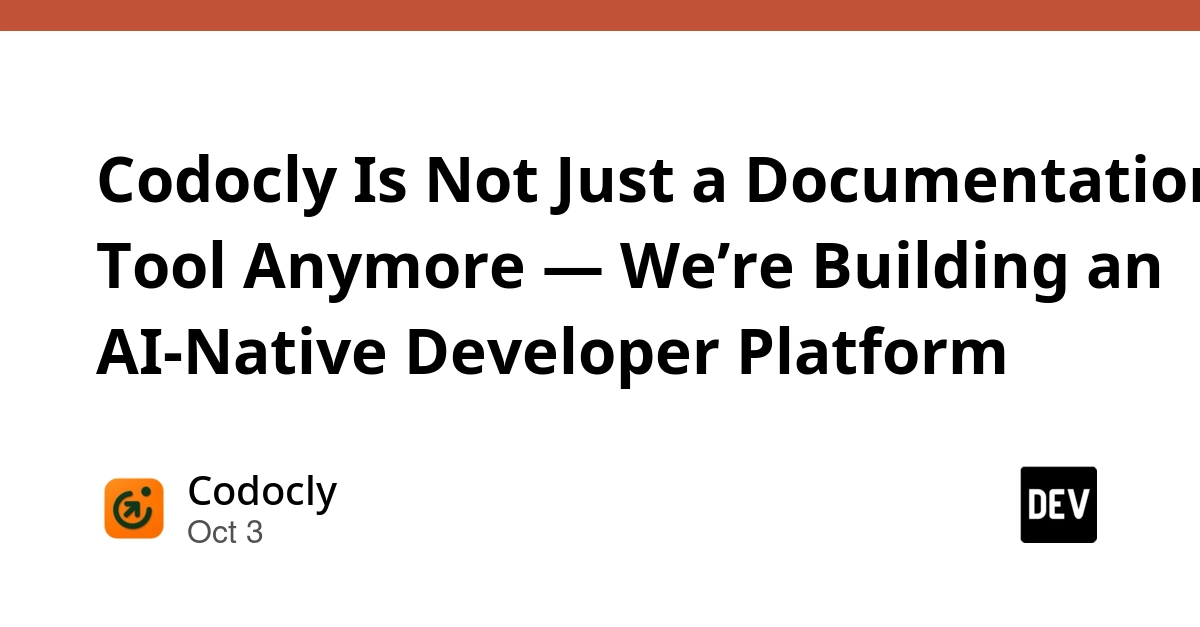 Codocly Is Not Just a Documentation Tool Anymore — We’re Building an AI-Native Developer Platform