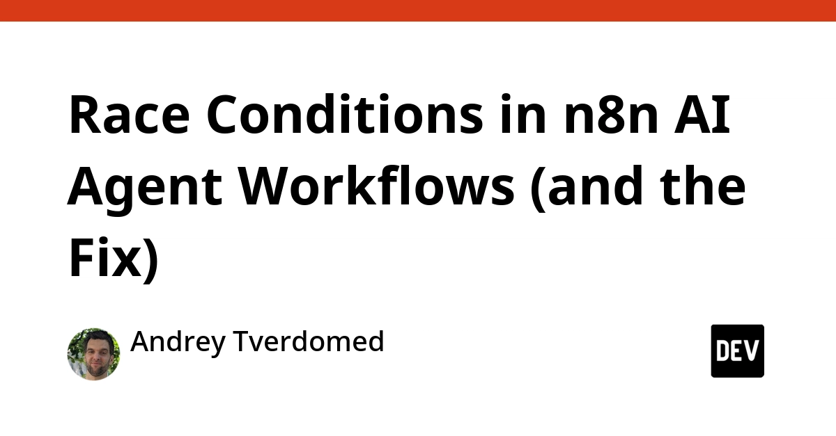 Race Conditions in n8n AI Agent Workflows (and the Fix)