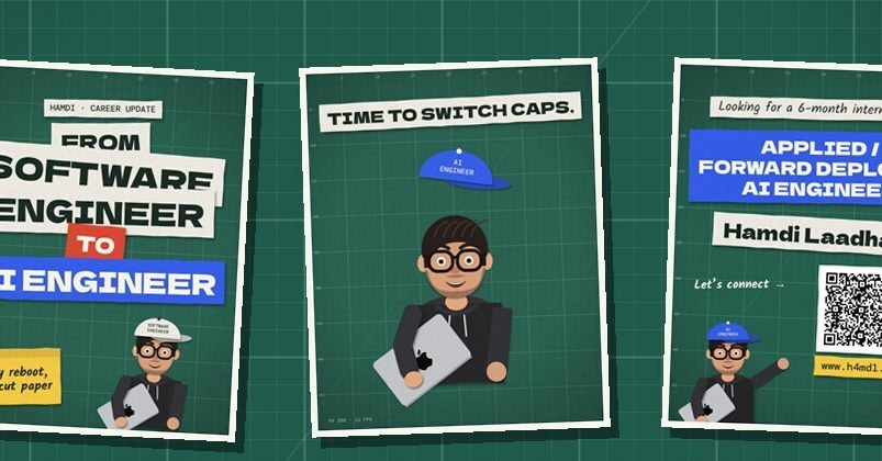 I asked an AI to make my career-switch video. It took 9 versions, 666 frames and no video editor