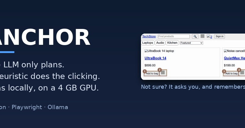 Why the LLM in my automation agent never clicks anything