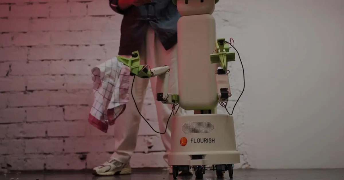 Flourish 1 promises to learn household chores in 30 minutes, but it’ll cost $3,555