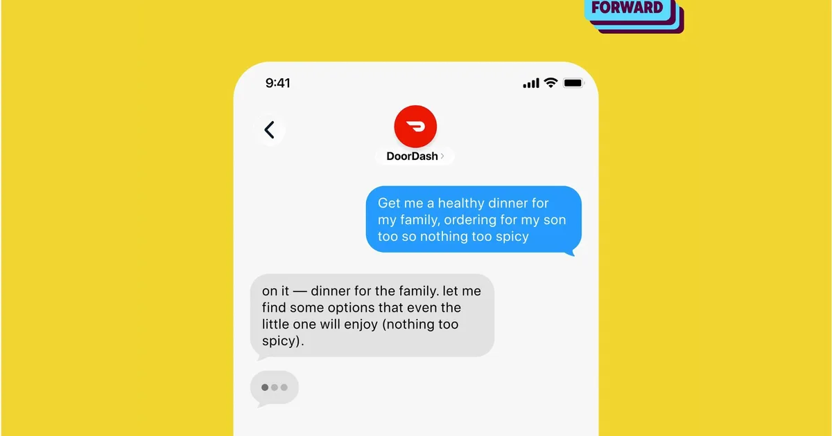 DoorDash will soon let you order food by text without opening the app