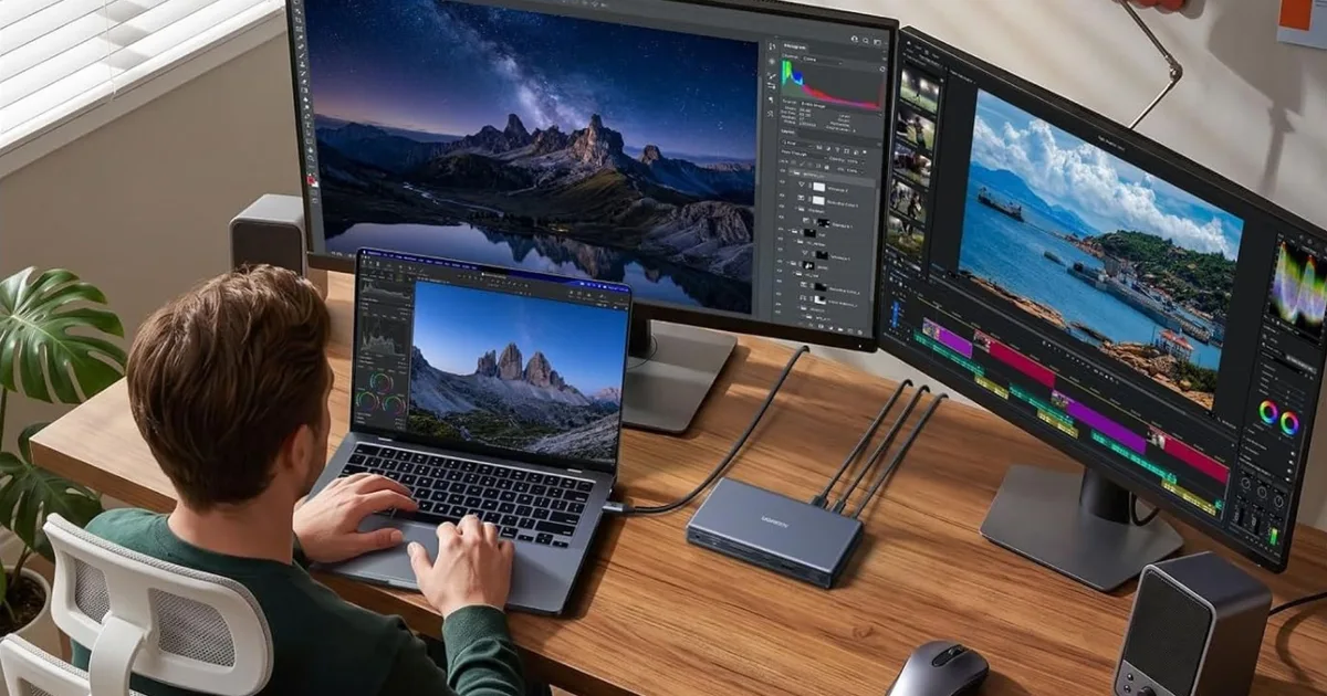 Ugreen’s new USB4 dock can turn your laptop into a dual 4K 120Hz workstation