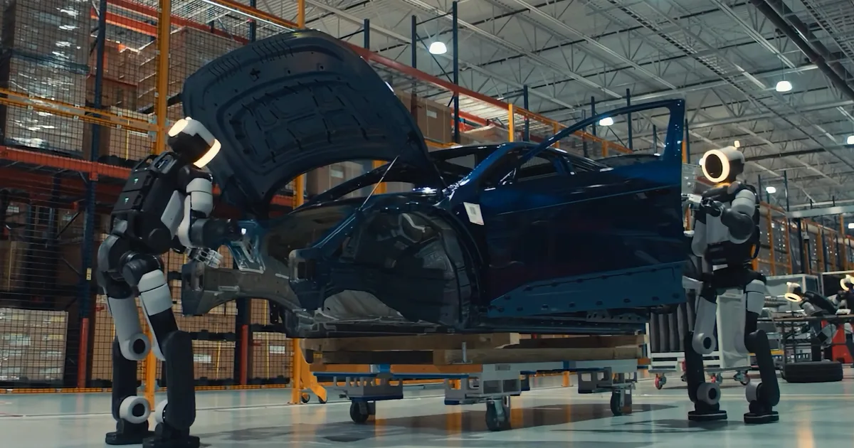 Boston Dynamics’ Atlas is done doing backflips and is finally ready to clock in