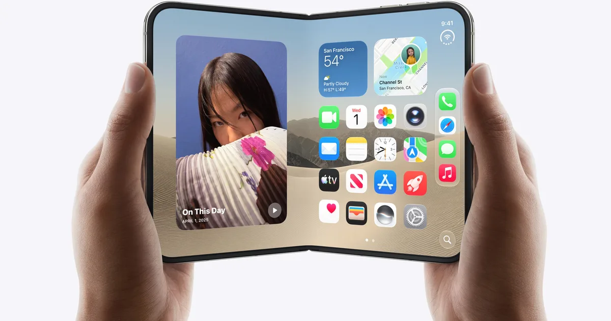 iPhone Duo’s removable nano-texture layer is a clever repairability win for foldable screens