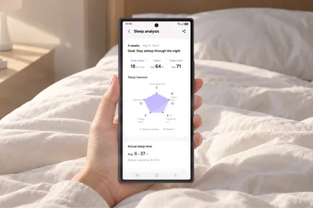 Samsung Health now needs just 3 days of sleep data to coach you toward better sleep