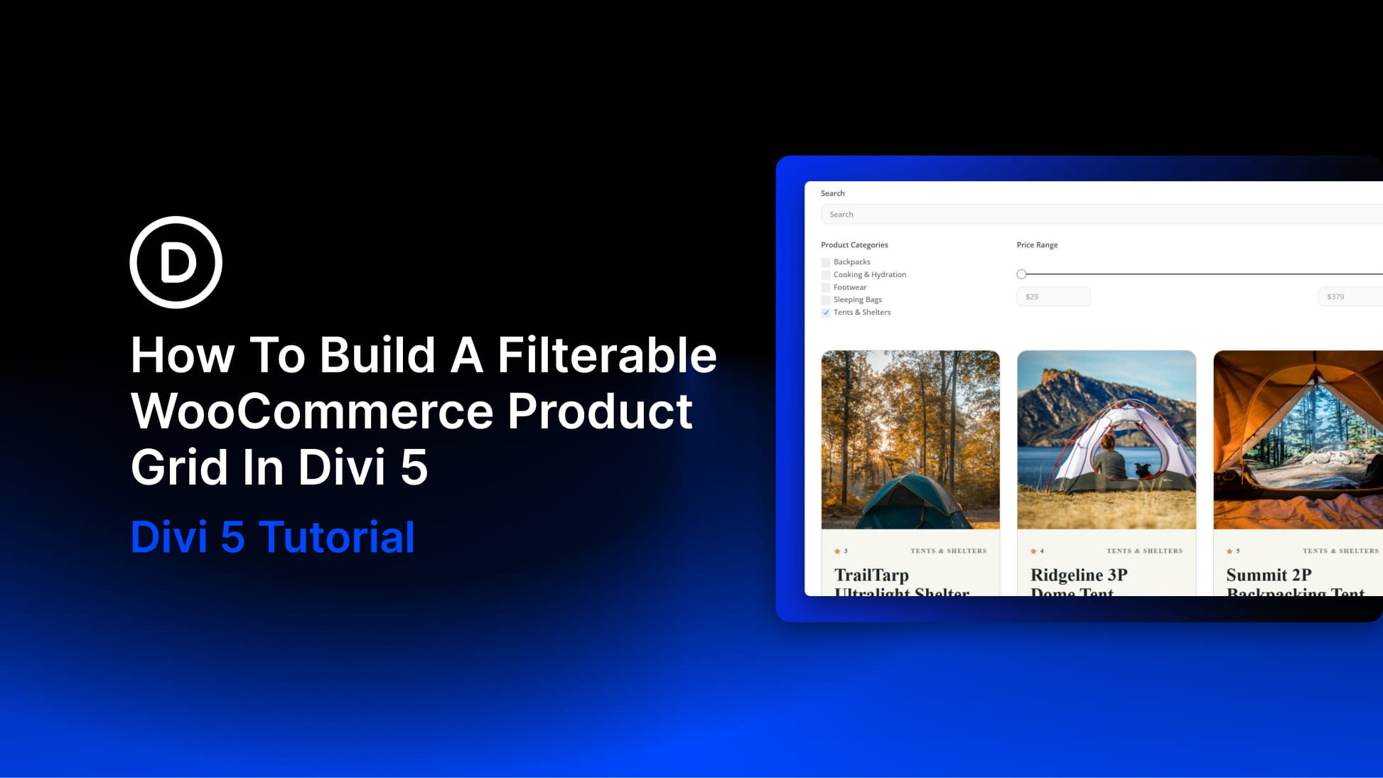 How To Build A Filterable WooCommerce Product Grid In Divi 5