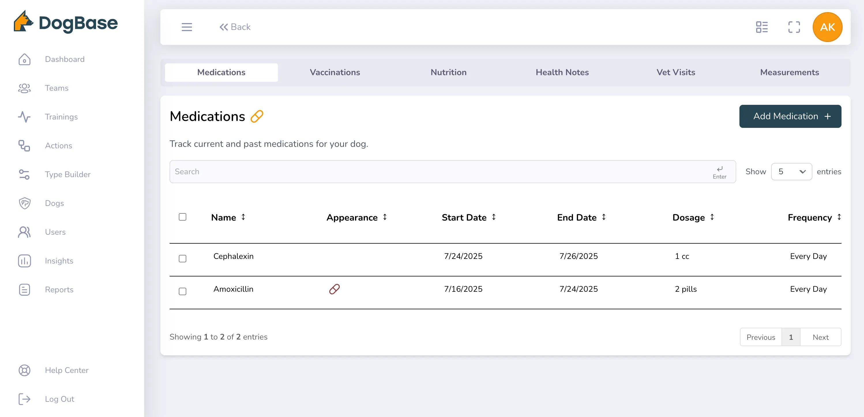 🏥 Introducing DogBase Health Center: Complete Medical Management for Working K9 Teams