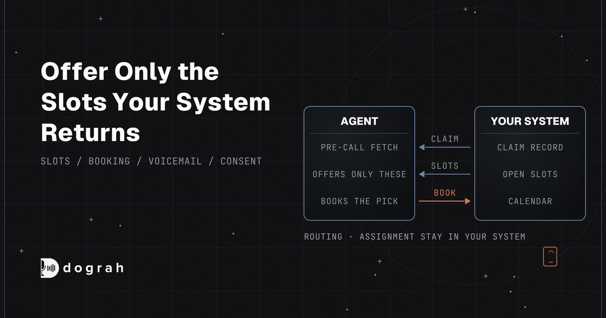 AI Voice Agents for Adjuster Appointment Scheduling in Insurance