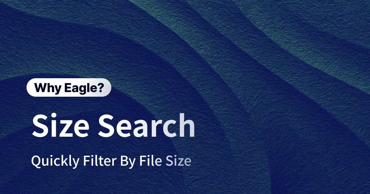 File Management 101: Use "File Size" to Instantly Find Large Files or Lightweight Images!