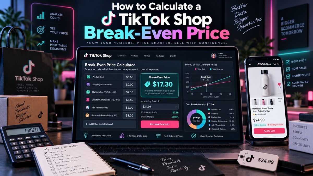 How to Calculate a TikTok Shop Break-Even Price