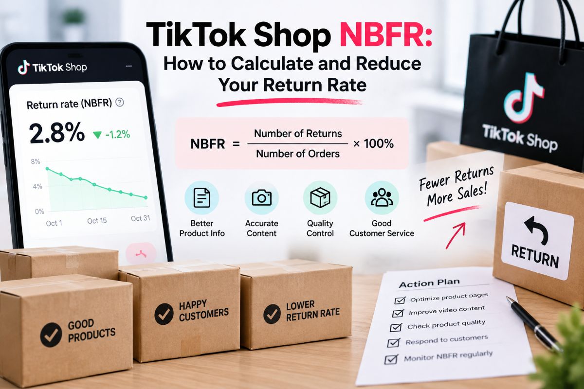 TikTok Shop NBFR: How to Calculate and Reduce Your Return Rate