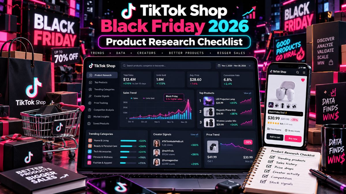 TikTok Shop Black Friday 2026: Product Research Checklist
