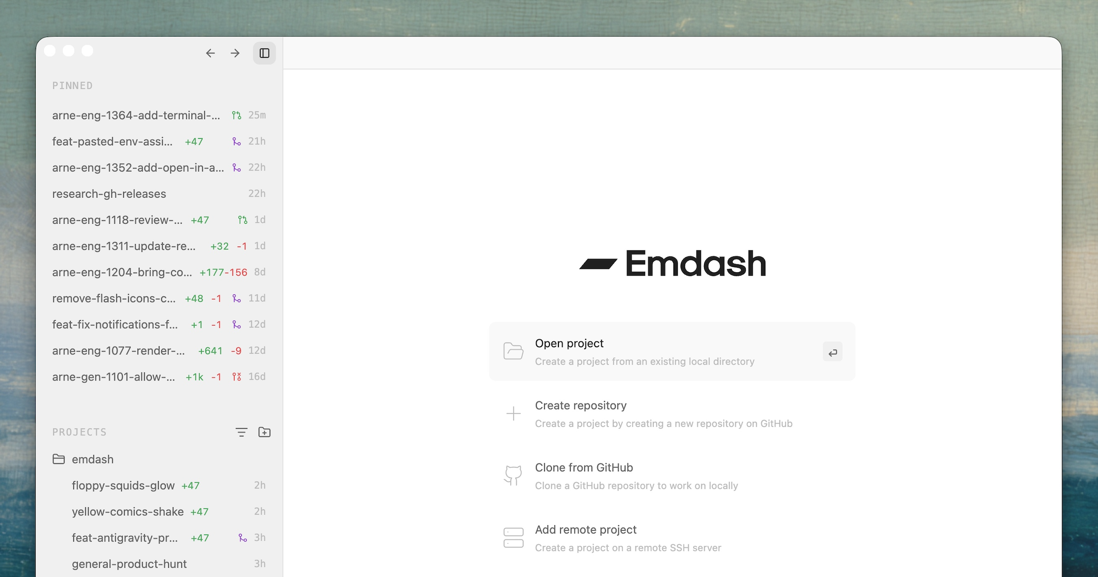 Emdash public v1 beta
