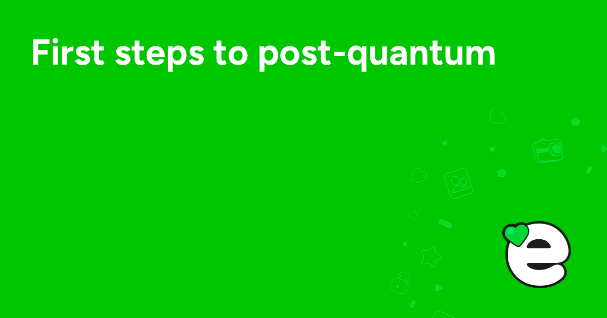 First steps to post-quantum