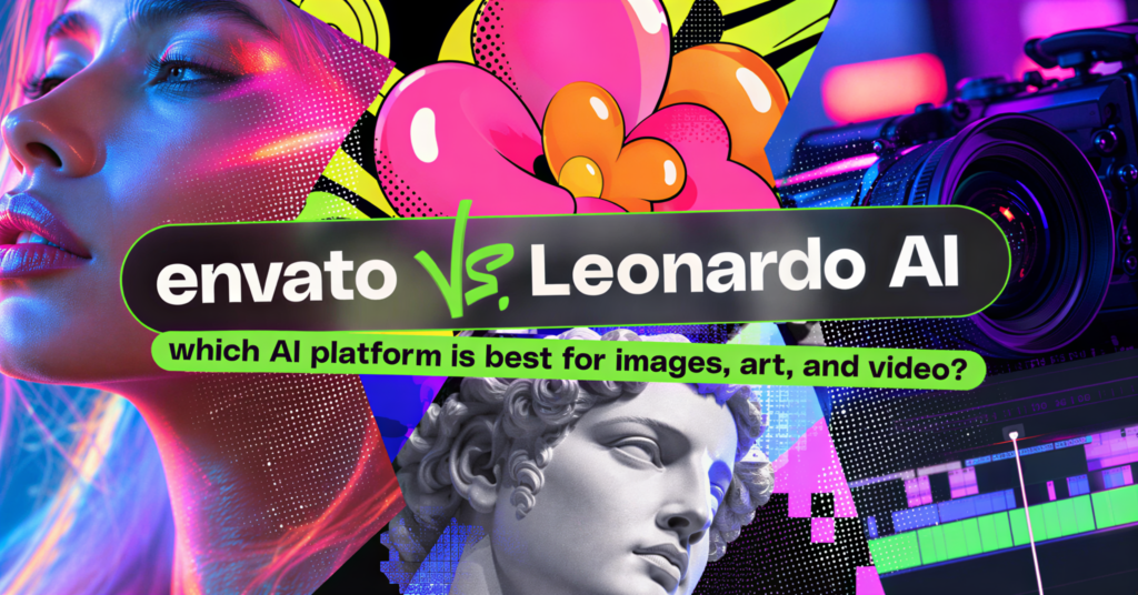 Envato vs Leonardo AI: which AI platform is best for images, art, and video?