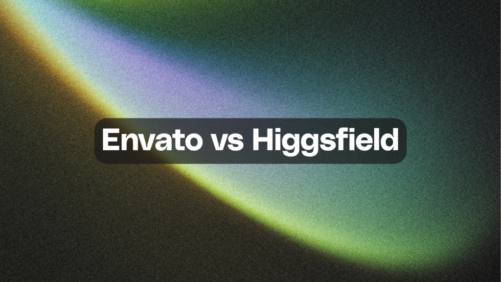 Envato vs Higgsfield: Which AI creative platform is right for you?