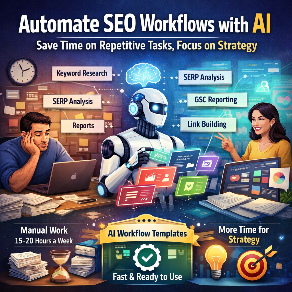 How to Use Pre-Built AI Workflow Templates for SEO Teams (2026 Guide)