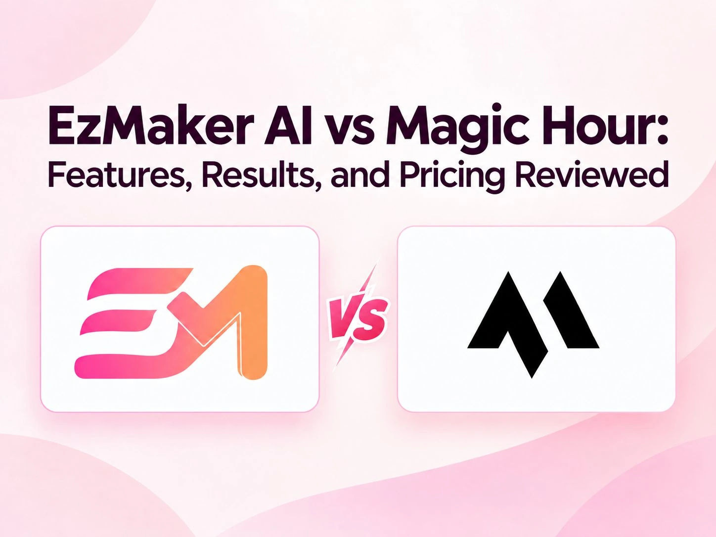 EzMaker AI vs Magic Hour AI: Free Image Tools Compared