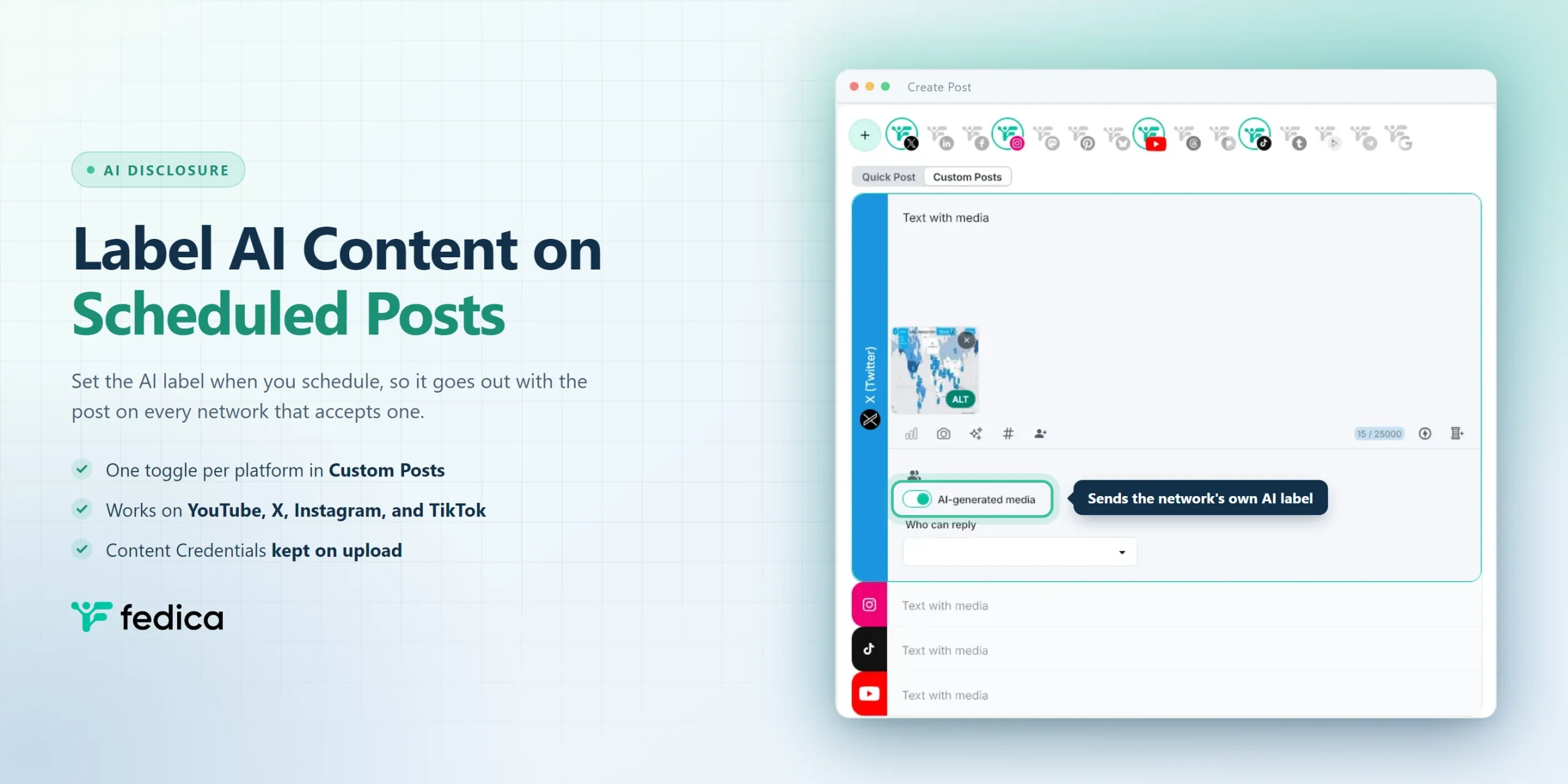 How to Label GenAI Content on Posts You Schedule