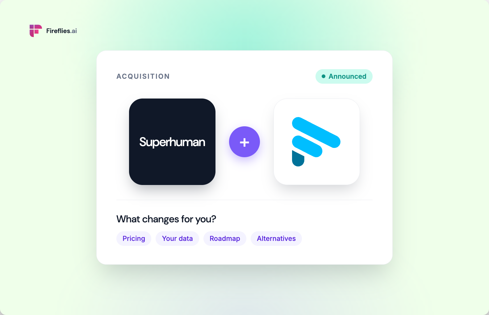 What the Superhuman + Fathom Acquisition Means for Fathom Users