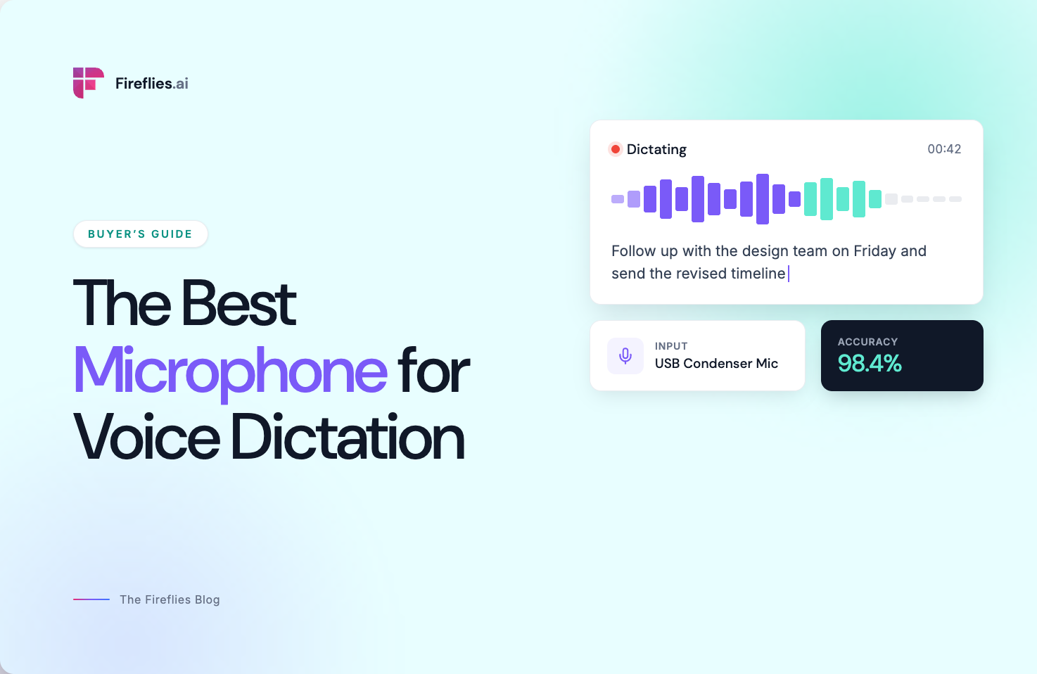 The Best Microphone for Voice Dictation in 2026