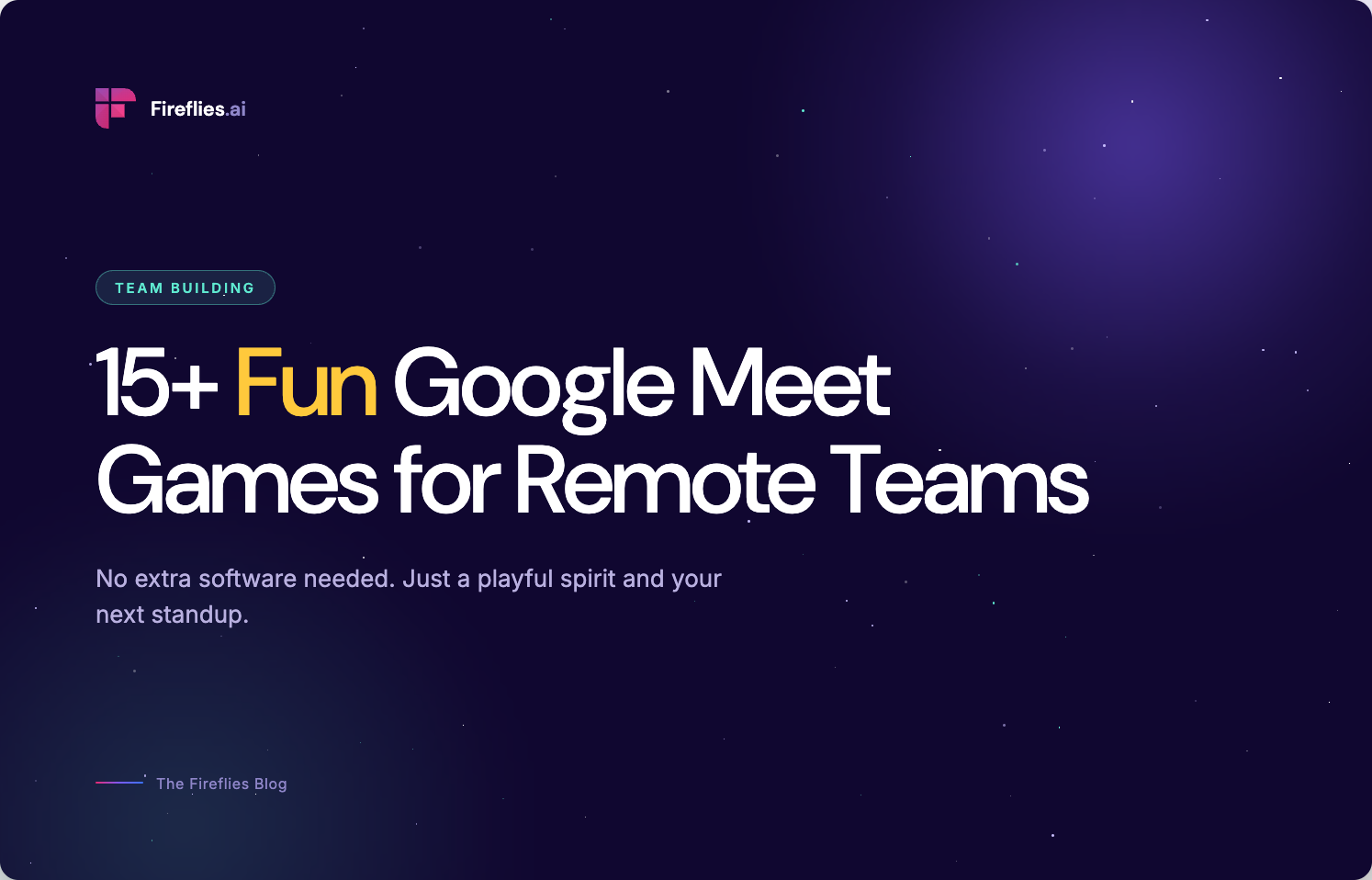 15+ Google Meet Games for Virtual Team Building (No Prep Required)