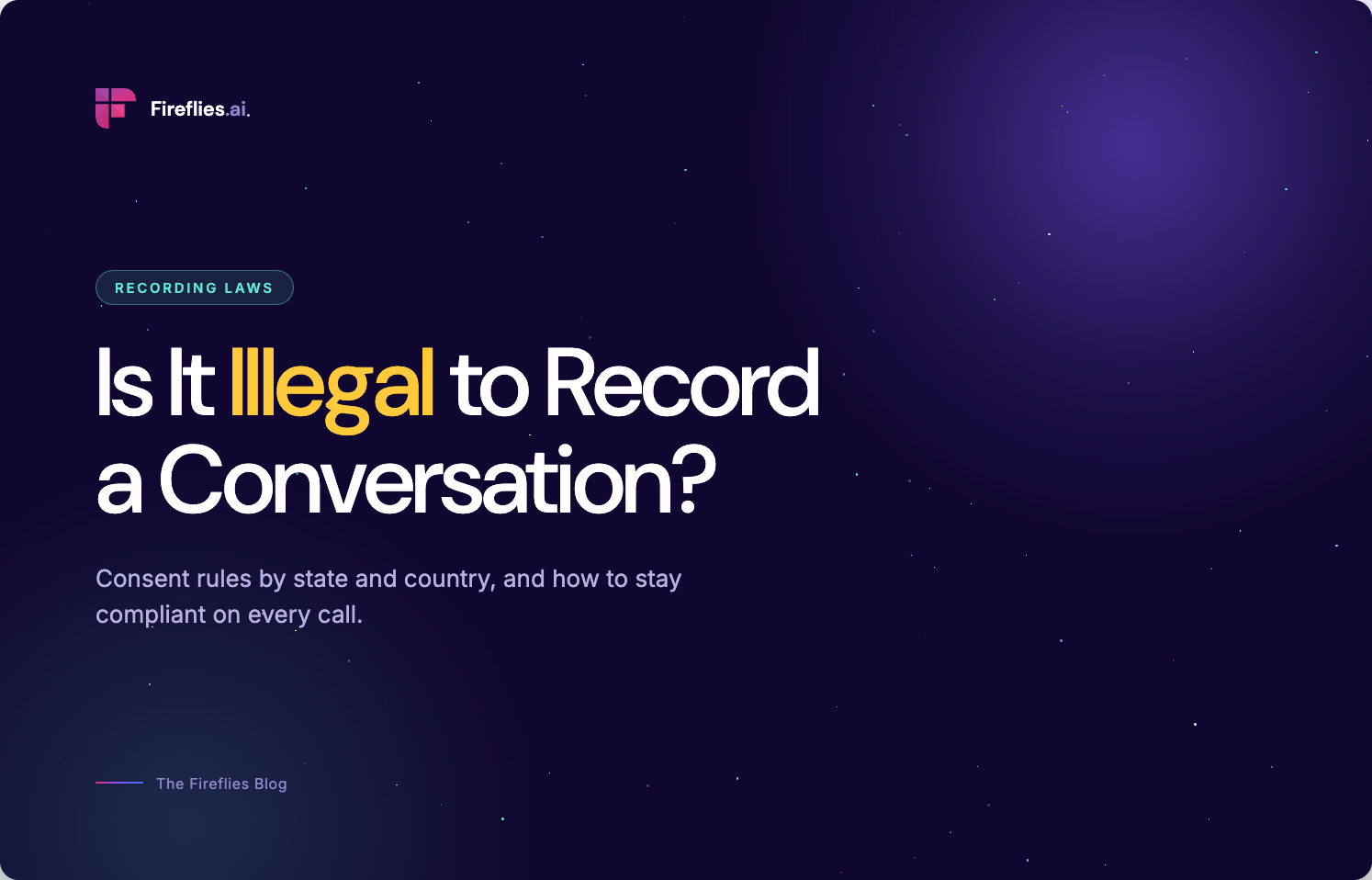 Is It Illegal to Record a Conversation? A Global Guide to Recording Laws