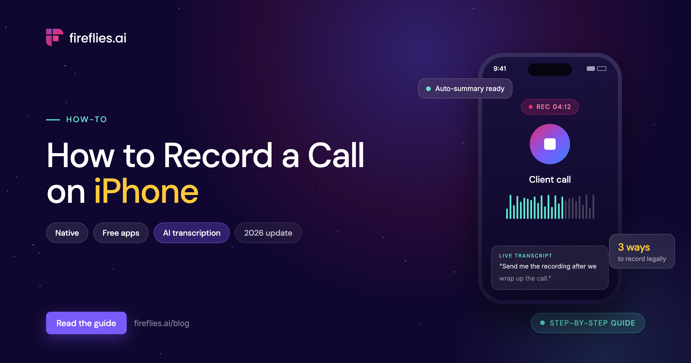 How to Record a Call on iPhone