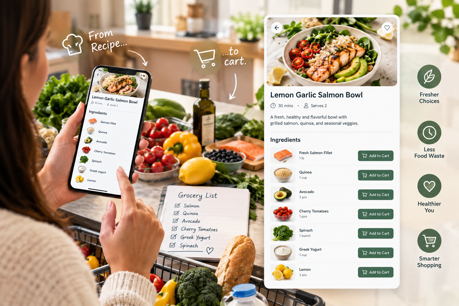 Firework | The Recipe Is Grocery's Real Product Page