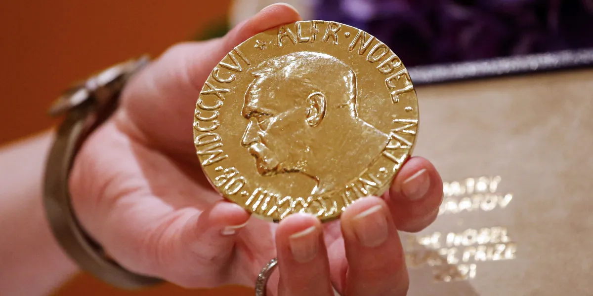 The Nobel Peace Prize could leave the planet this year, with the International Space Station among contenders