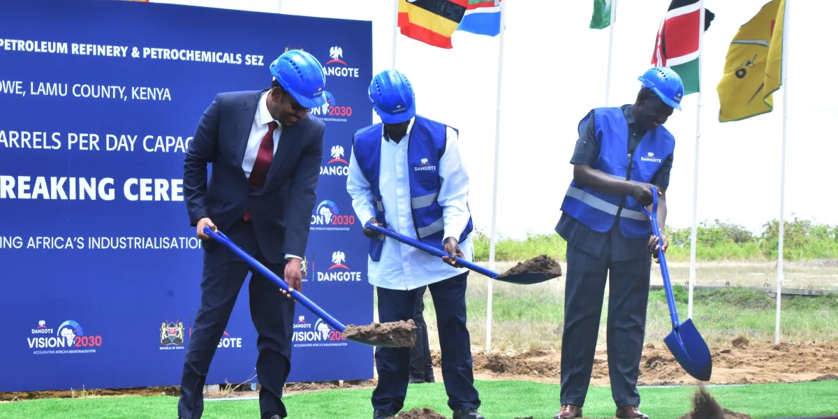 A $16 billion oil refinery is coming to East Africa with capacity for 700,000 barrels a day