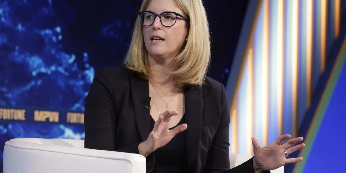 Centene CEO Sarah London says Medicaid patients are the last to benefit from health care innovation. She wants AI to change that