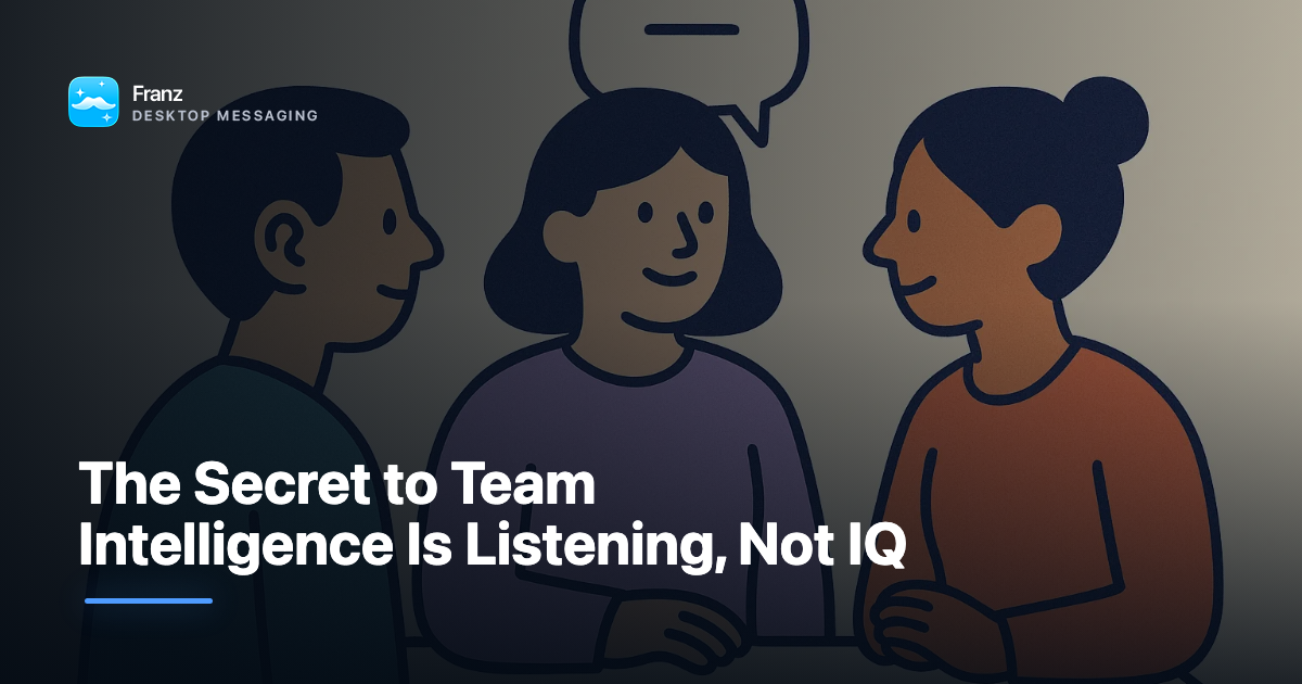 The Secret to Team Intelligence Is Listening, Not IQ