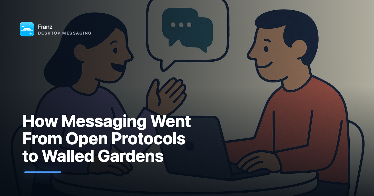 How Messaging Went From Open Protocols to Walled Gardens