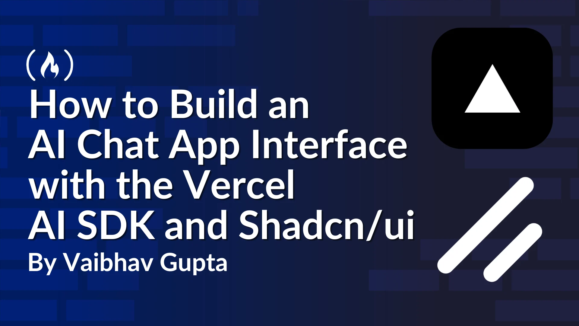 How to Build an AI Chat App Interface With the Vercel AI SDK and Shadcn/ui
