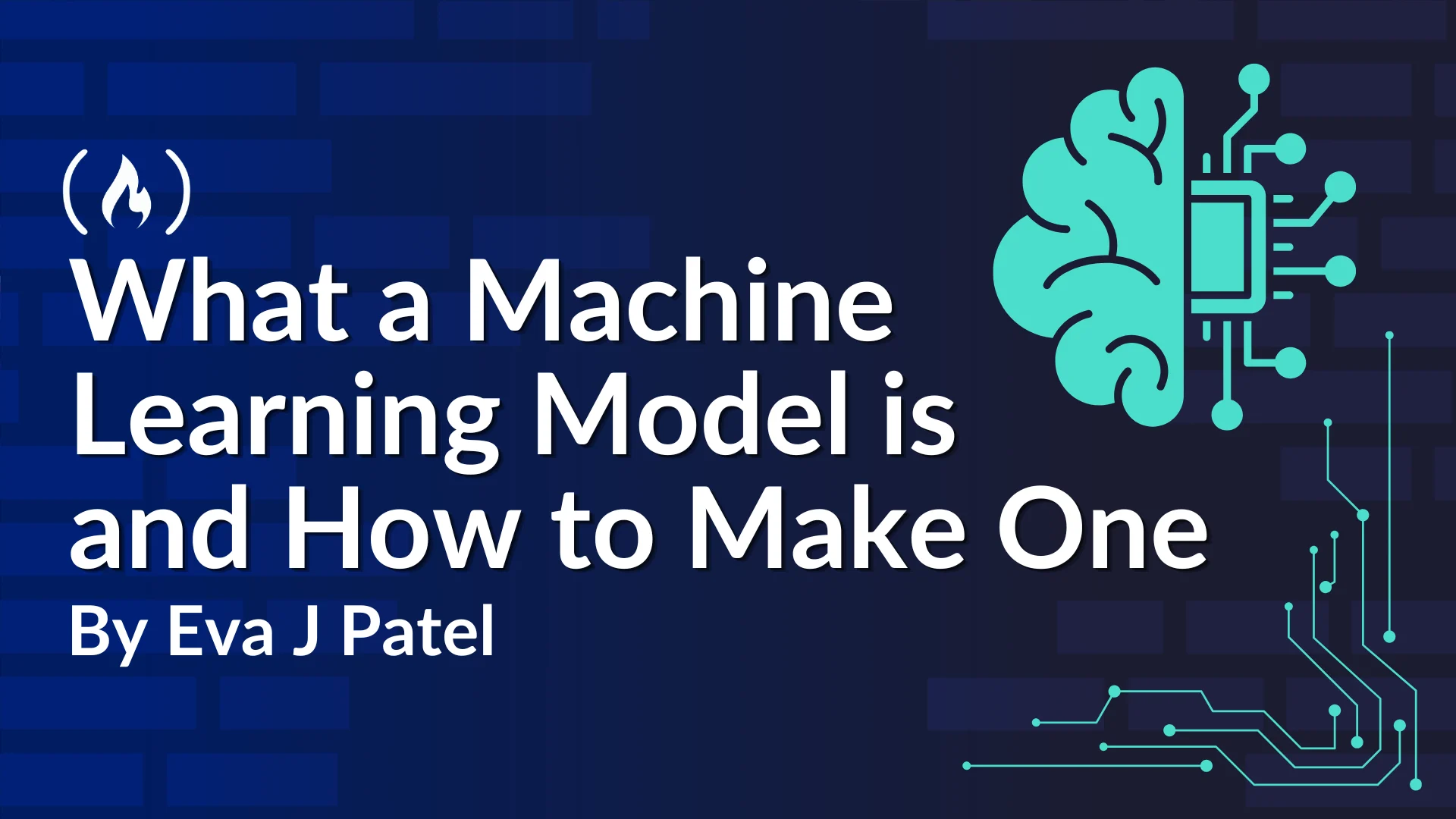 What a Machine Learning Model is and How to Make One