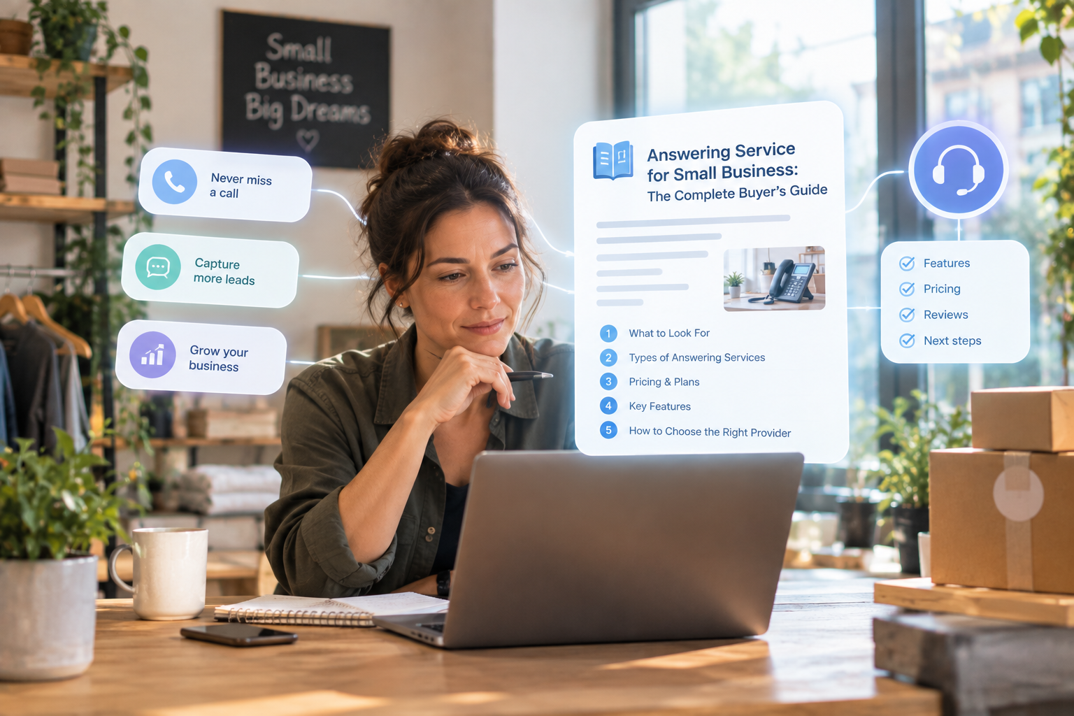 Answering service for small business: The complete buyer's guide