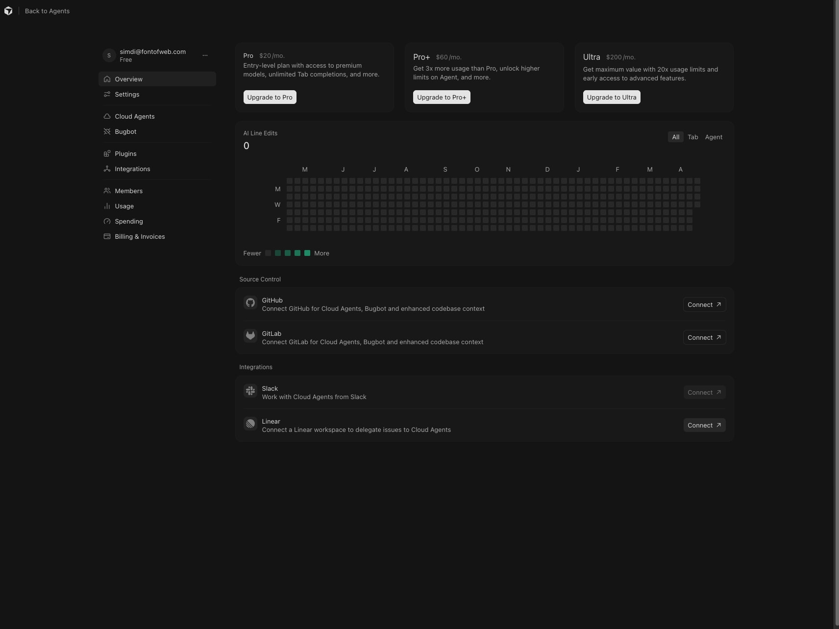 Design Inspiration from cursor.com