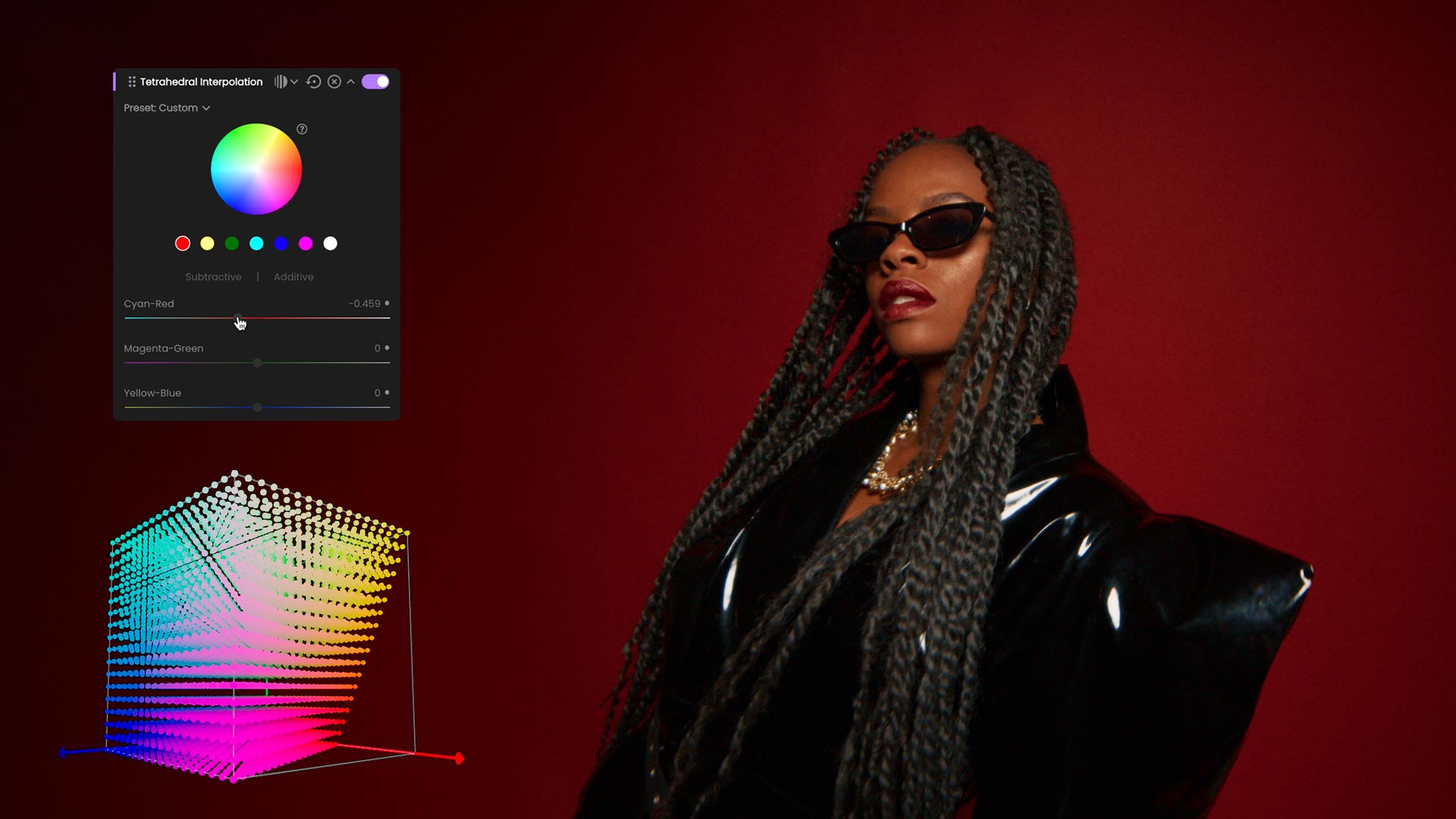 fylm.ai 2.2 Update – Tetrahedral interpolation, dedicated skin tone editor, Improved AI Colour Match and AI Auto Correct and more
