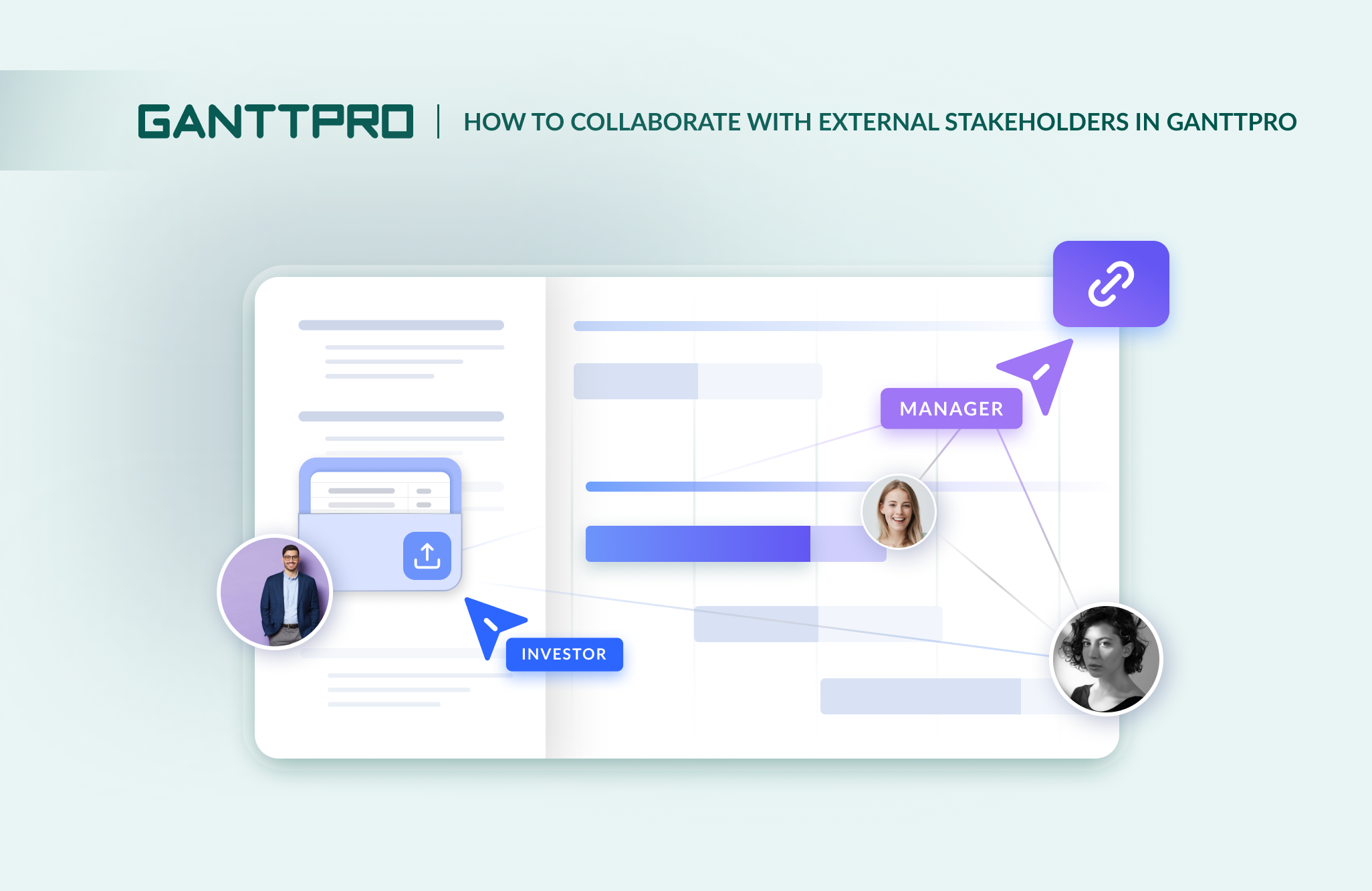 How to Collaborate With External Stakeholders in GanttPRO