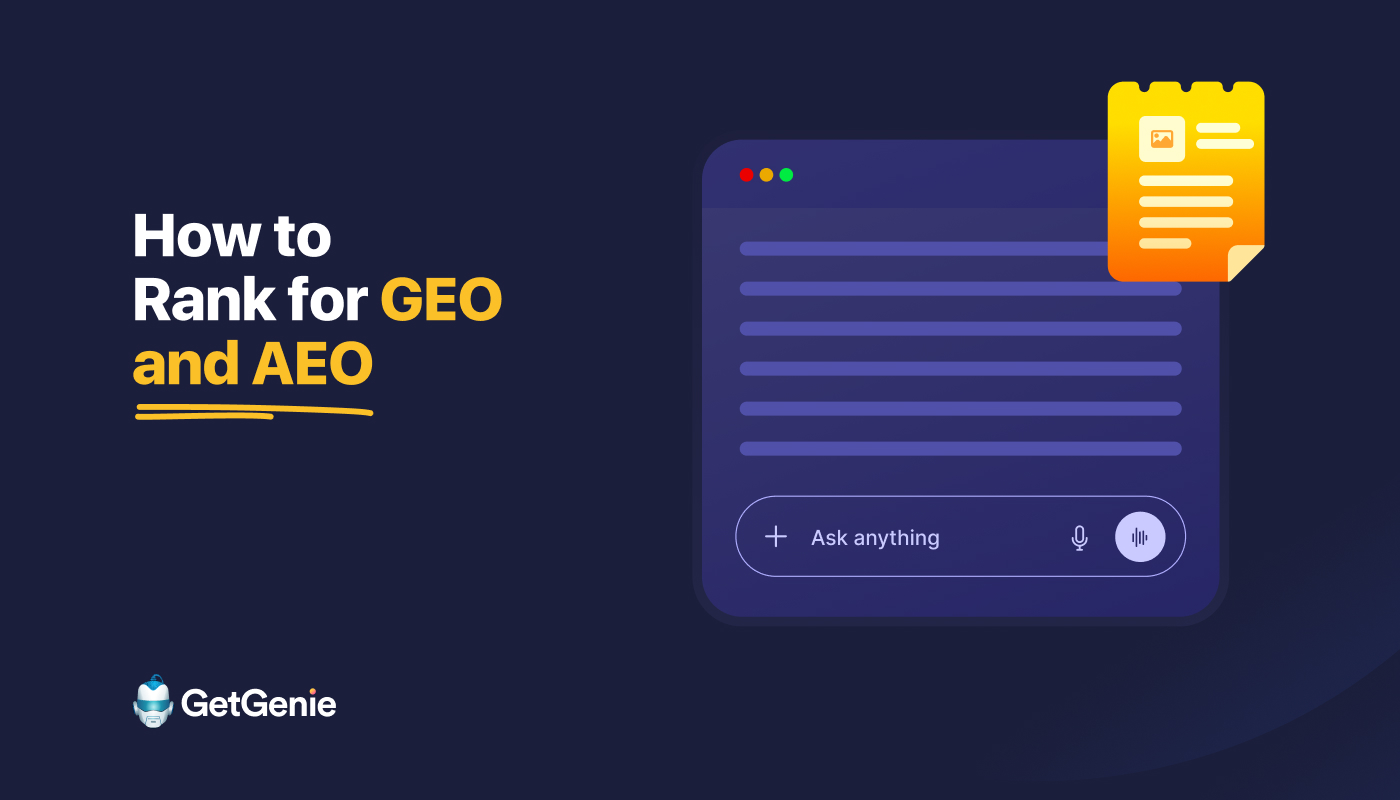 How to Rank for GEO and AEO in 2026—The Two-Engine Playbook for AI Citations