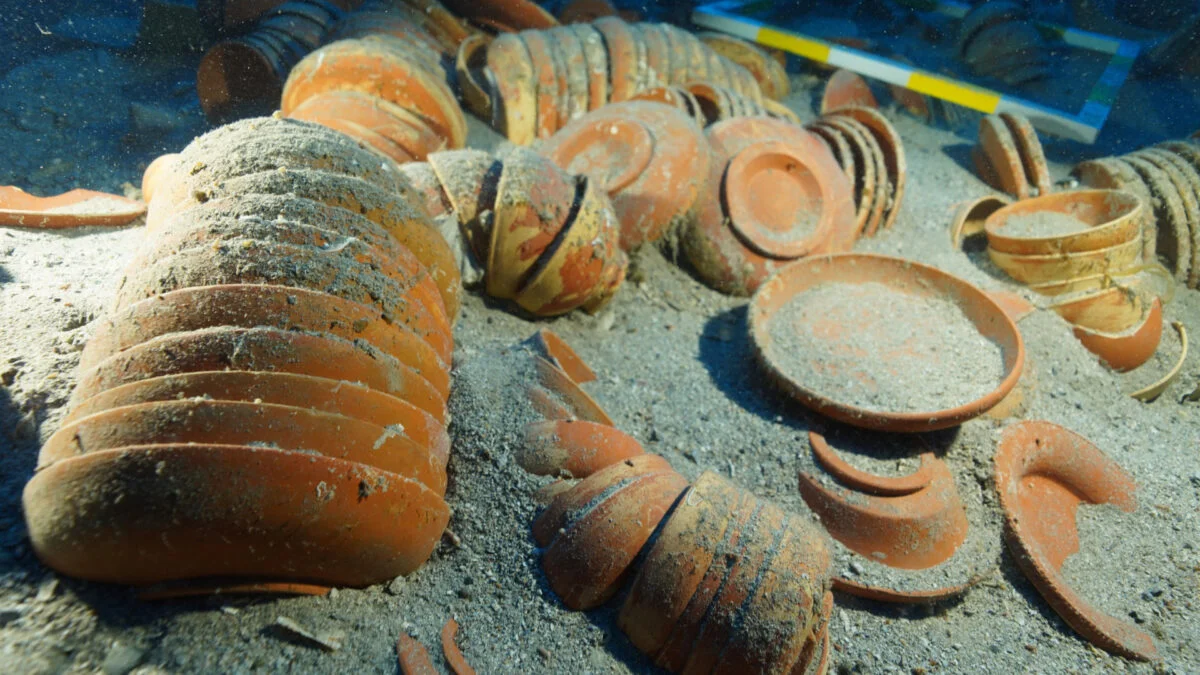 This 2,100-Year-Old Shipwreck Carried 6,511 Luxury Dishes—and They’re Somehow Still Intact