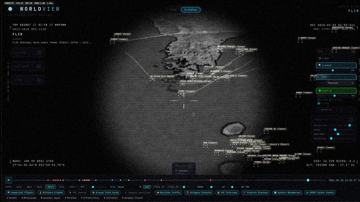 The Intelligence Monopoly Is Over. Creating a God's Eye View of the Iran Strikes.