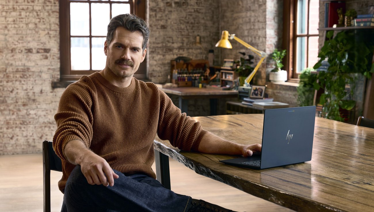 Game on: Henry Cavill is putting Googlebook to the test