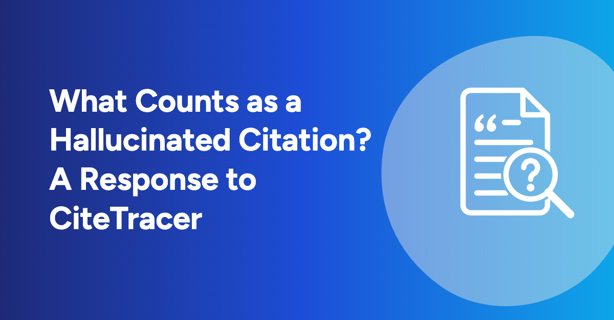 What Counts as a Hallucinated Citation? A Response to CiteTracer