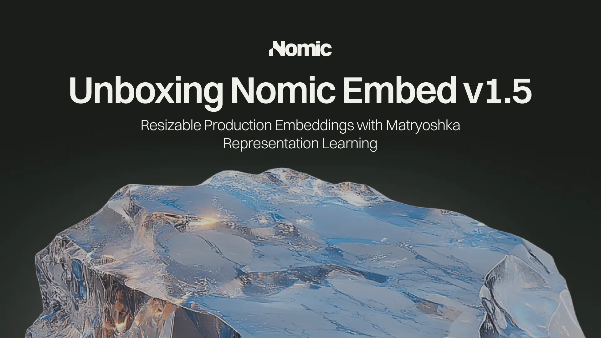 Unboxing Nomic Embed v1.5: Resizable Production Embeddings with Matryoshka Representation Learning