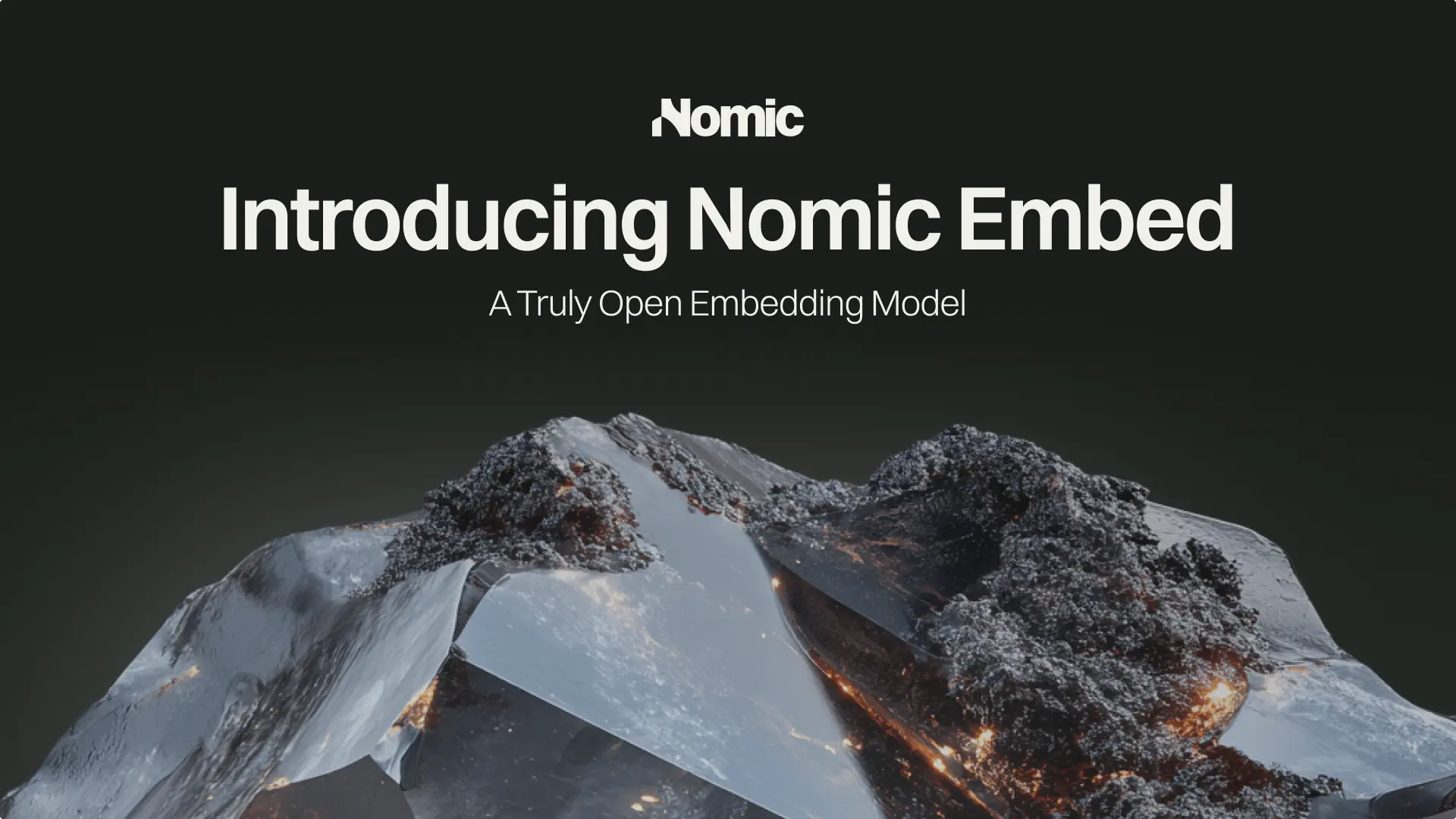 Introducing Nomic Embed: A Truly Open Embedding Model