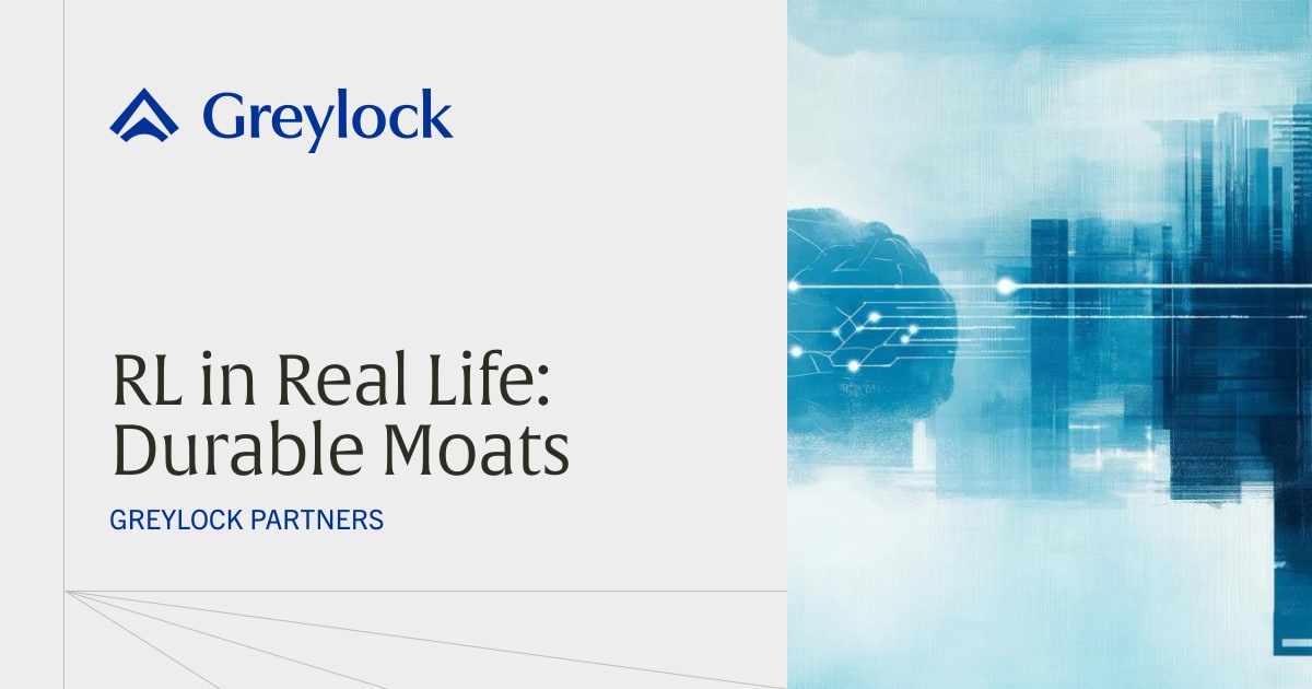 RL in Real Life: Durable Moats